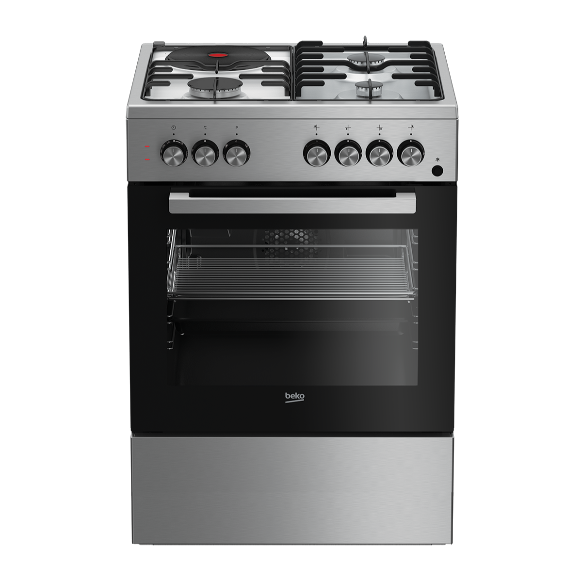 BEKO STANDING COOKER 3 GAS & 1 ELECTRIC